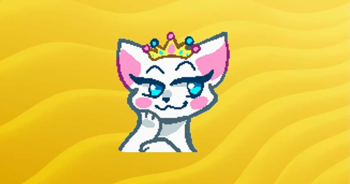 Kitten Community Guilded - Minimal Art Collection - Desktop Quality