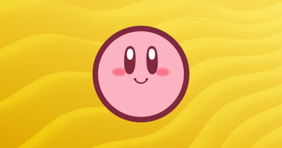 Ok Kirby Official Guilded - Modern Minimal Texture - Mobile