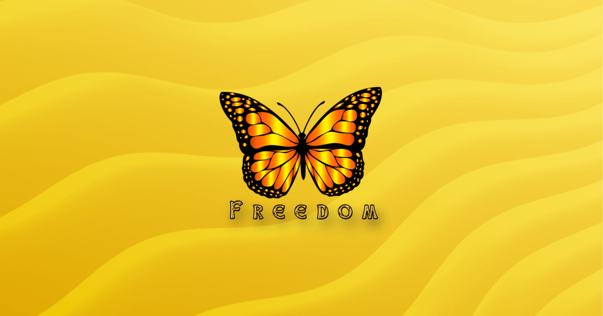 Freedom Rings Linkedin - Perfect Vintage Background - Mobile