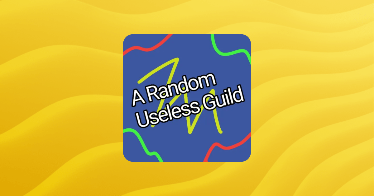 A Random Useless Guild Guilded - Best Colorful Wallpapers in HD
