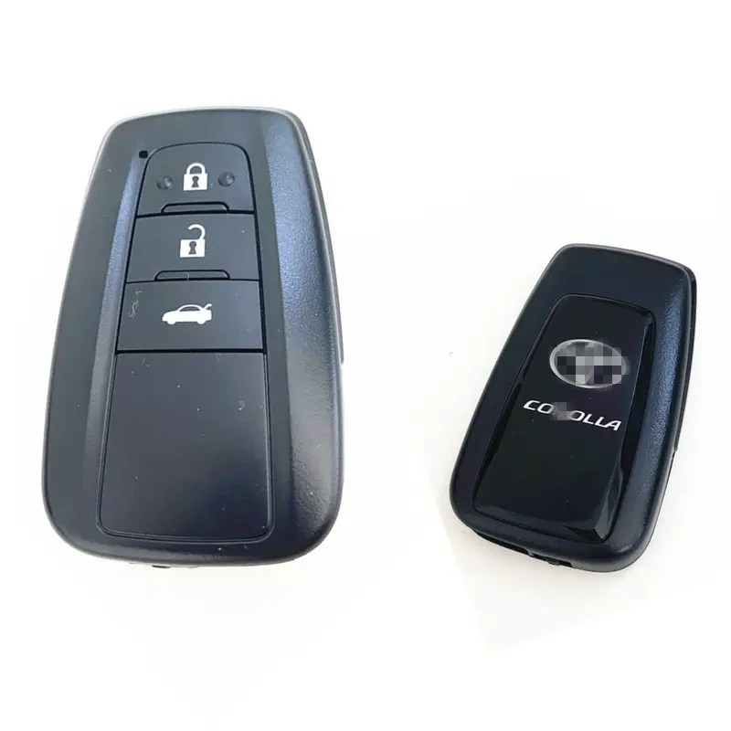 China original smart keyless key for toyota corolla 3 button remote key