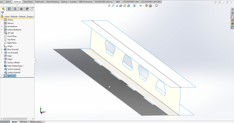 Using Shell Elements In Solidworks Simulation For Frames Goengineer - Premium Dark Image Gallery - High Resolution