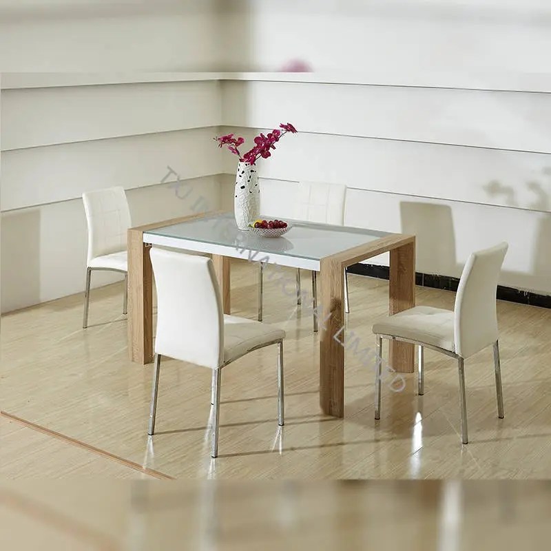 China High Performance Glass Top Wood Coffee Table Bd 1502 Tempered Glass Dining Table Txj Manufacturers And Suppliers Txj