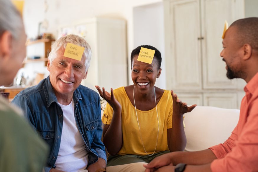 Chuck and i have learned a lot about each other playing this game, mainly … All Grown Up 10 Dinner Party Games For Adults Stationers