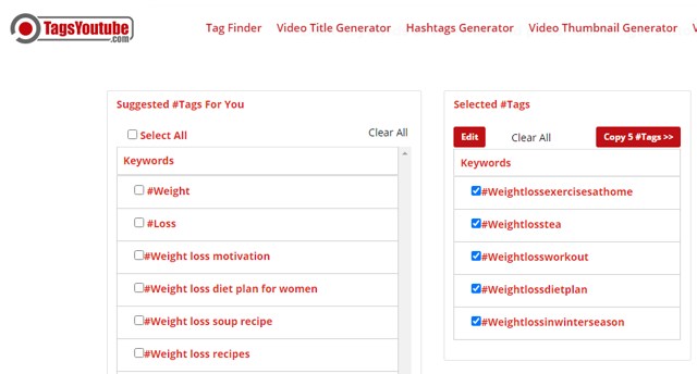 The youtube hashtag generator suggests hashtags based on your initial target keyword. 5 Best Youtube Hashtag Generators To Increase Views