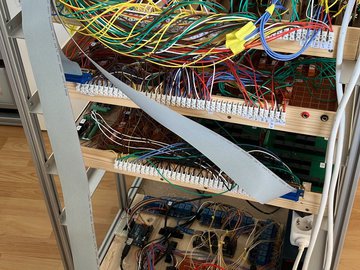Homebrew 16 bit relay computer