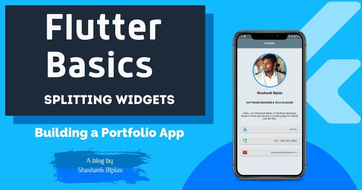 Flutter Splitting App Into Widgets Geeksforgeeks - Light Image Collection - 4K Quality