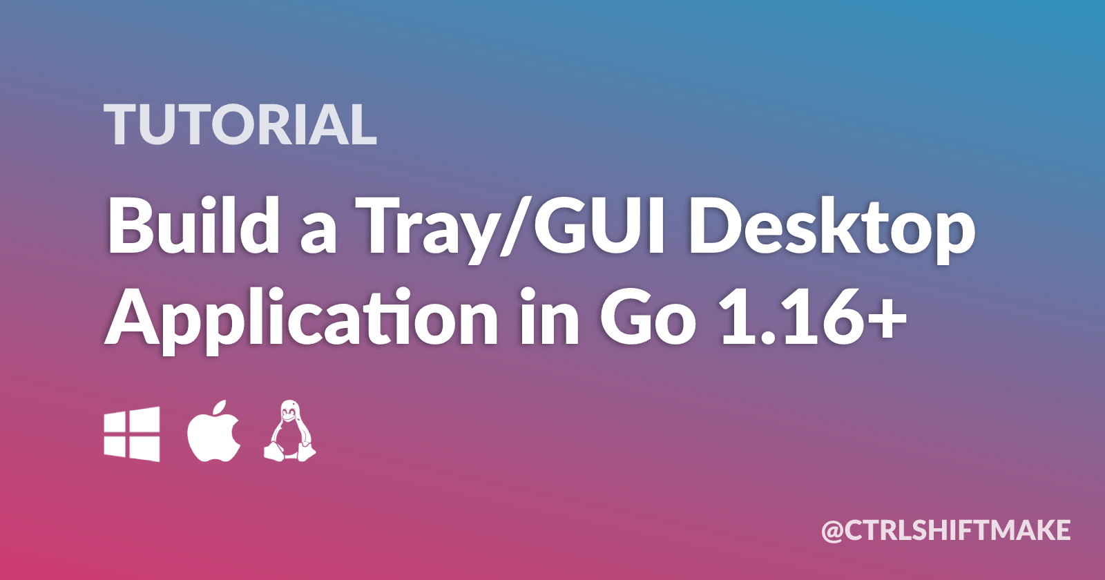 Github Owmo Dev Example Go Tray Gui An Example Desktop System Tray - Premium Colorful Picture Gallery - HD