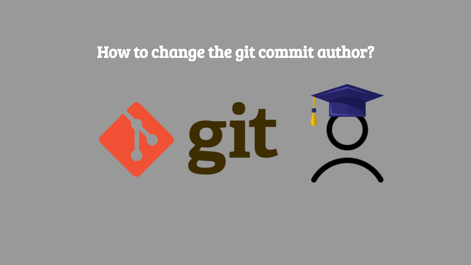 How To Change Author In Pushed Commit Dev Community - Best Geometric Designs in Retina