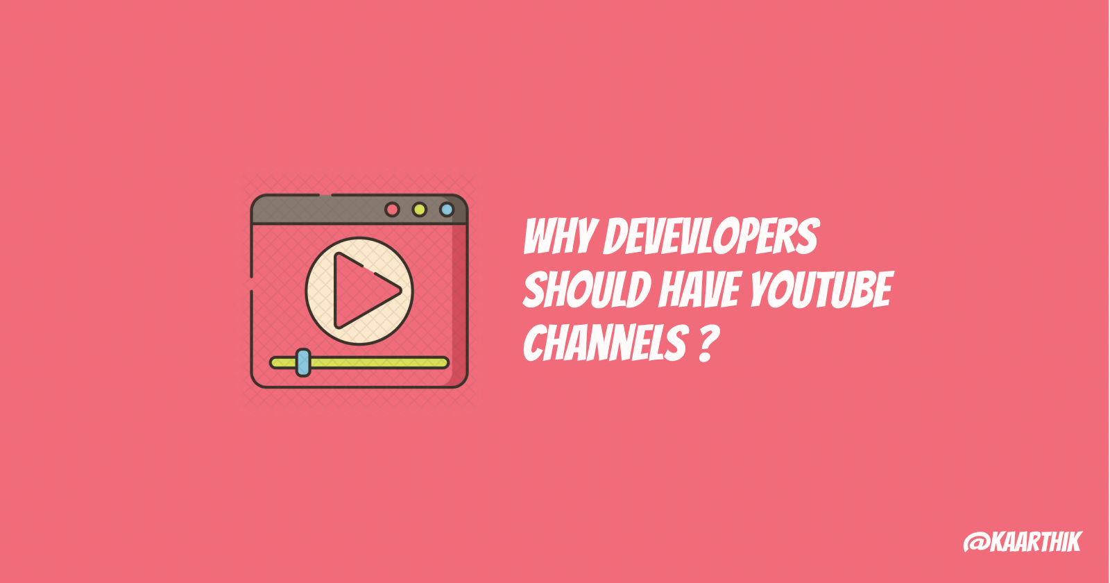 Why Every Developer Should Be On Youtube - Premium City Art Gallery - High Resolution