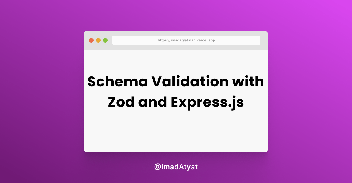 Getting Started With Zod For Runtime Schema Validation In Node Js A - High Resolution Mountain Images for Desktop