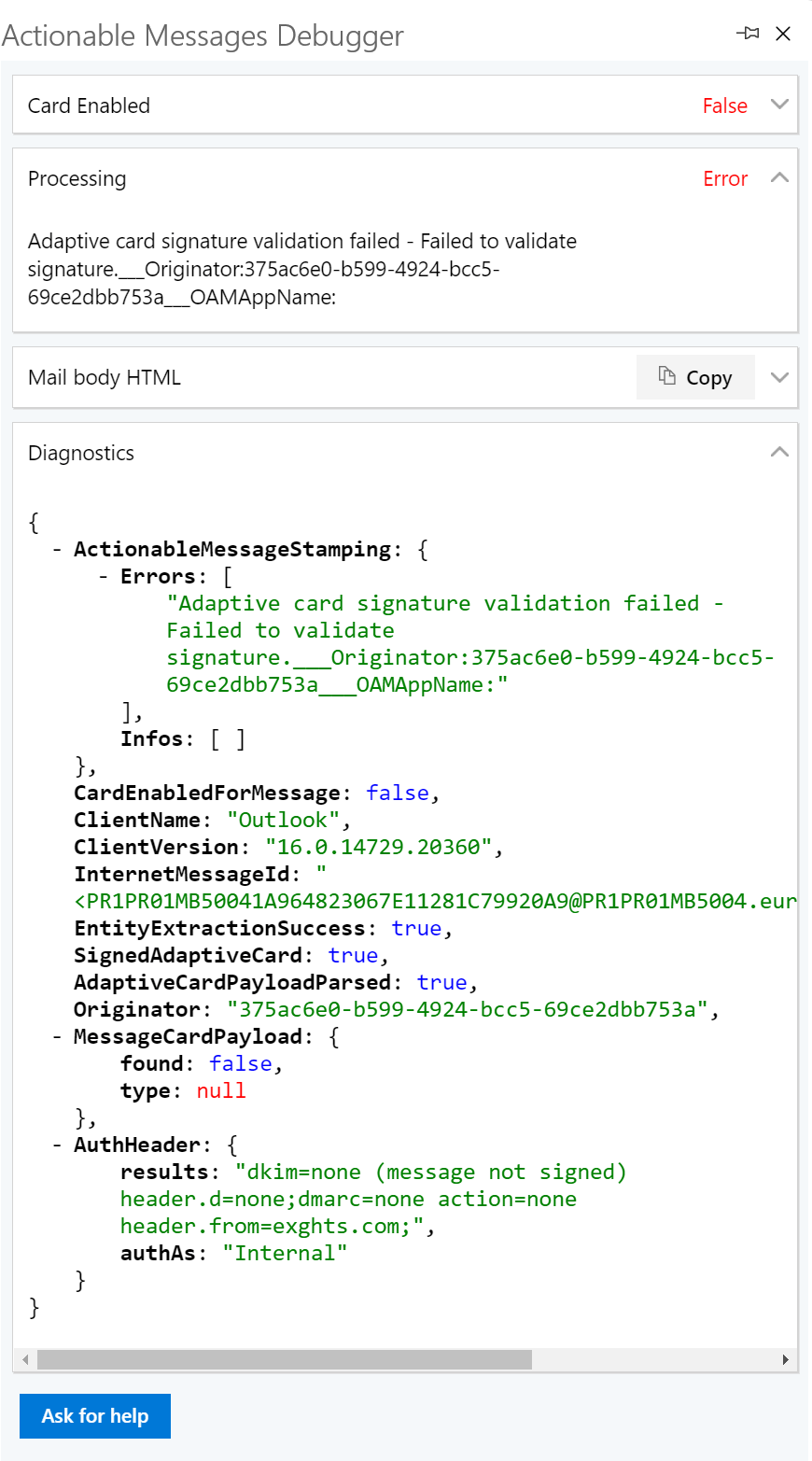 Outlook Actionable Messages Node Token Validation Outlook Actionable - Mobile Vintage Arts for Desktop
