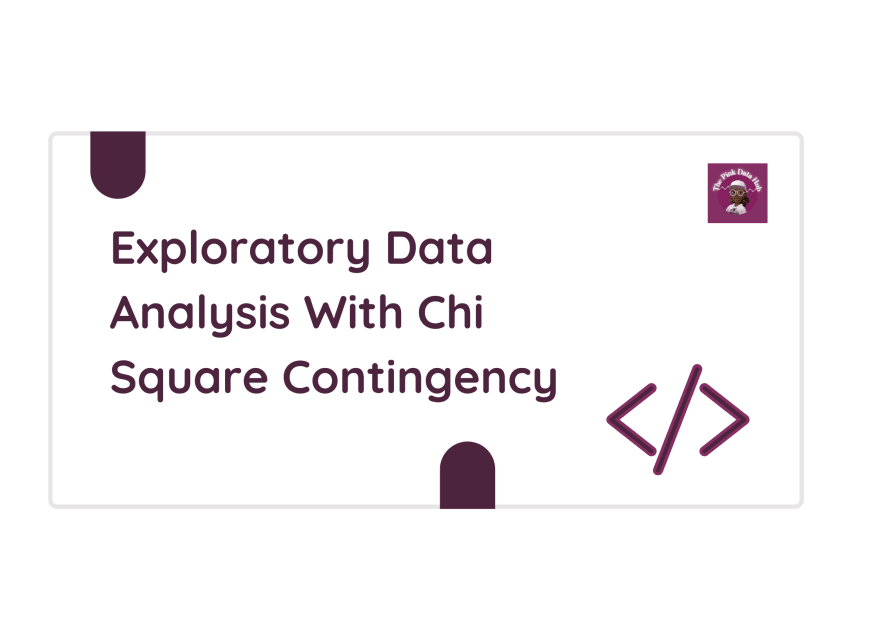 Exploratory Data Analysis With Chi Square Contingency - Creative Geometric Image - Desktop