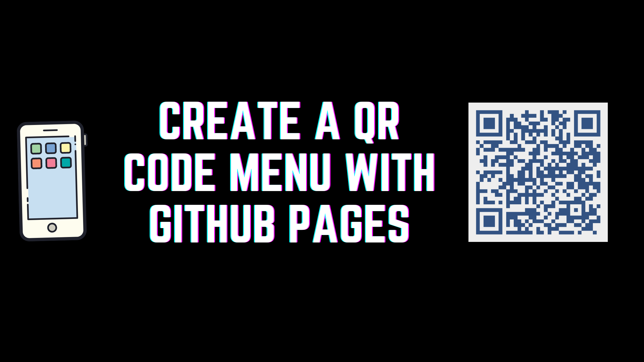 Github Dogukangoker Qr Menu Creator A Web Application To Create - Colorful Wallpapers - Ultra HD Mobile Collection