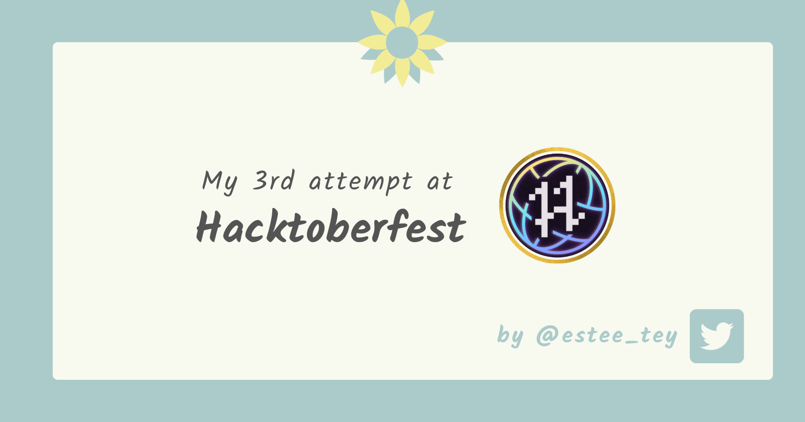 My 3rd Hacktoberfest Experience 2022 Edition - Best Space Patterns in Desktop