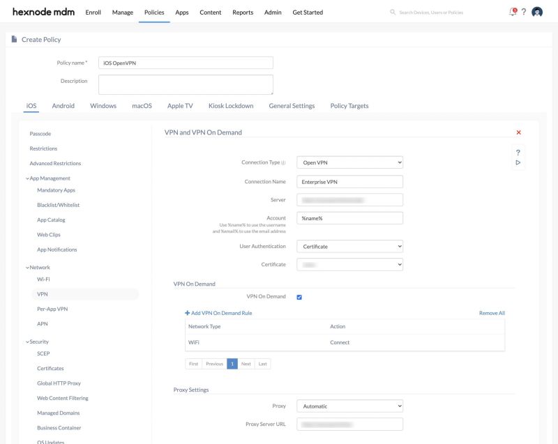 How To Configure Per App Vpn In Ios Devices Hexnode Help Center - Best Colorful Wallpapers in High Resolution
