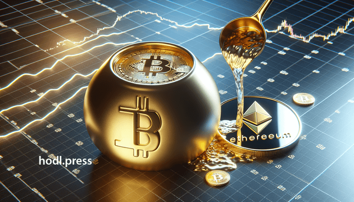 Ingresos en Bitcoin ETF, Salidas en Ethereum ETF