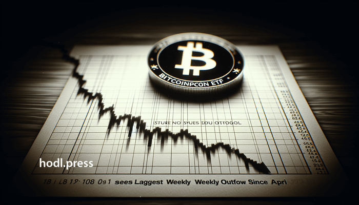 Größter Bitcoin-ETF-Abfluss seit April registriert