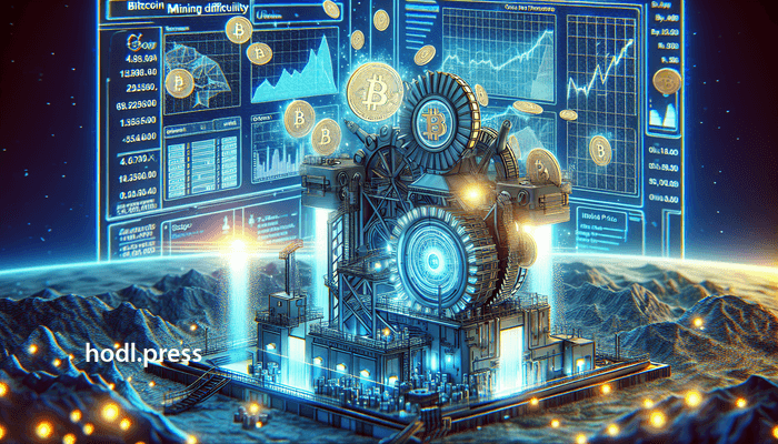 Dificultad de Minería de Bitcoin Aumentará por Bajo Precio Hash
