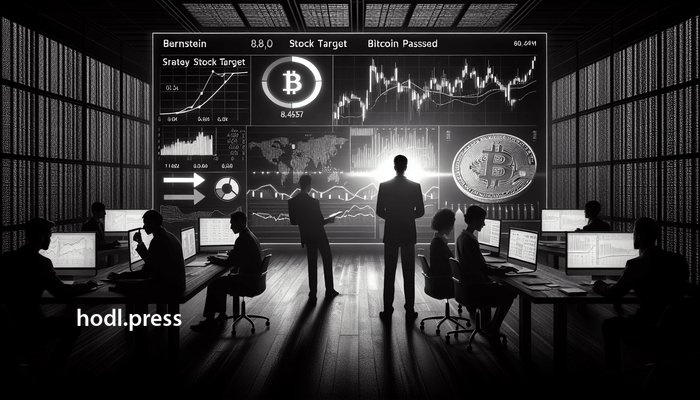 Bernstein-Analysten: Strategie-Aktienziel, Bitcoin-Höhepunkt überschritten