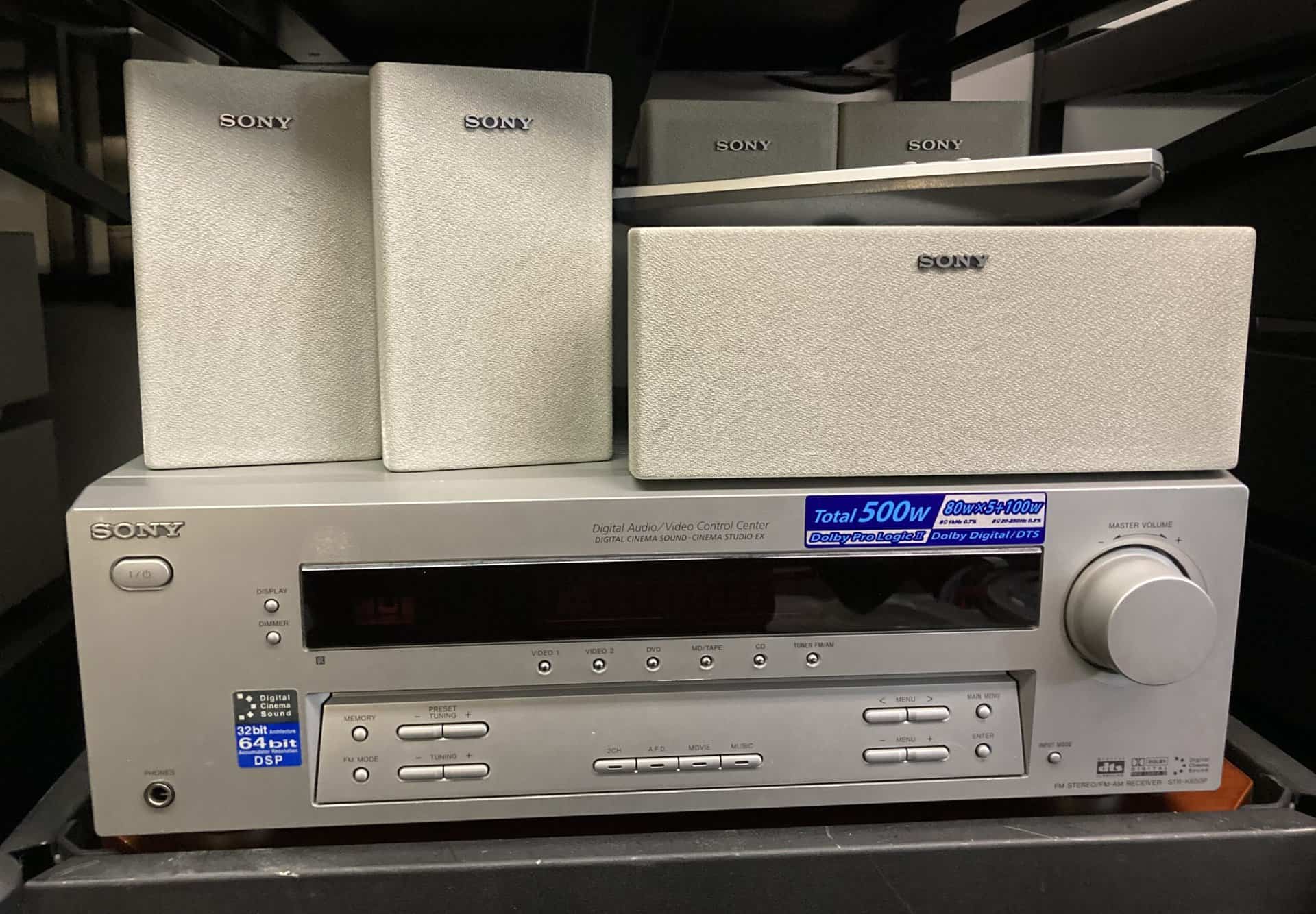 Sony ht-ddw650 home theater system (5 speakers, no sub)