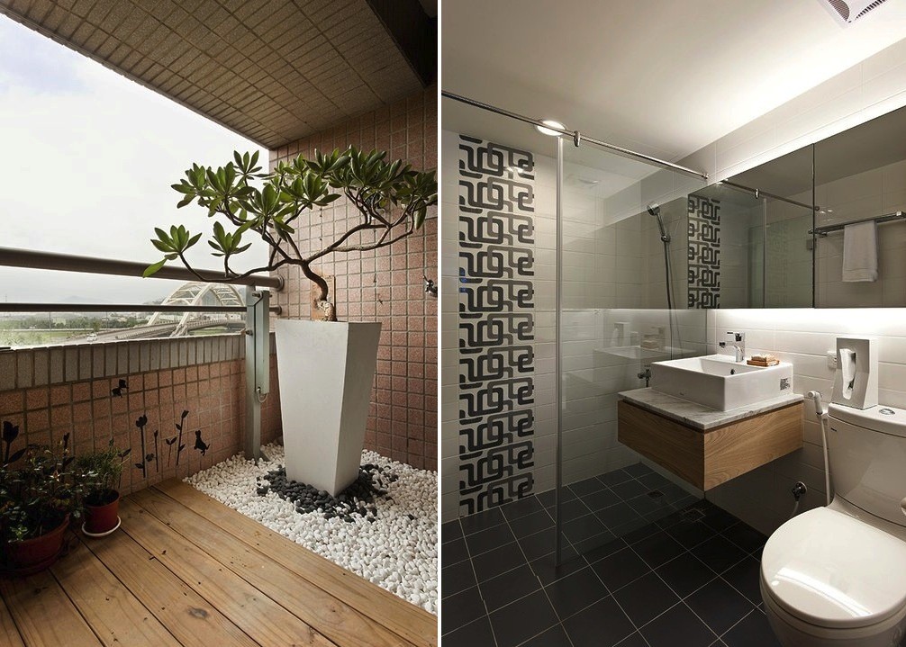 White And Wood Bathroominterior Design Ideas