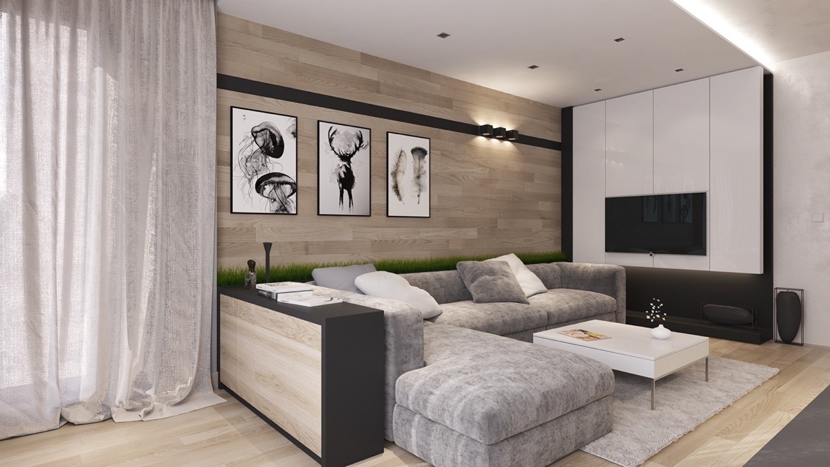 A Tour Of 4 Homes With Comfortable Wood Wall Treatments