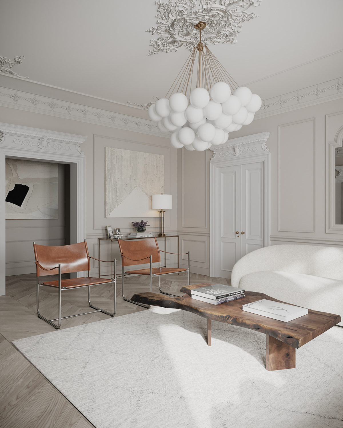 Extravagant Interiors that Exude Elegance from Stunning Boiserie