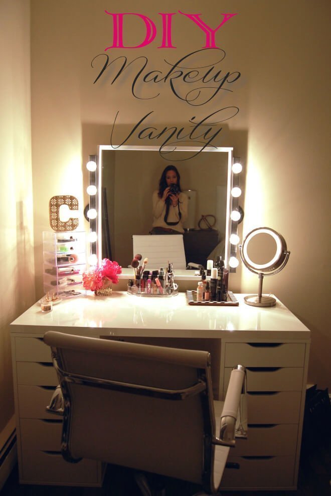 Hi delancey, while all three make excellent materials for painted cabinetry, on a bathroom vanity i would. 19 Best Makeup Vanity Ideas and Designs for 2017