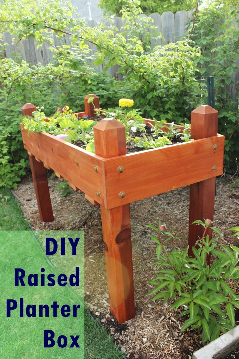 Beautiful Diy Planter Box Ideas That Anyone Can Build