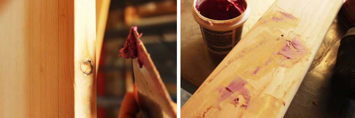What is and how to use the epoxy wood filler