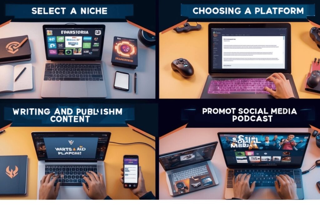 16 Ways To Make Money Gaming In 2026 Up To 500 Day Gaming Blog Or Podcast 1024x683 