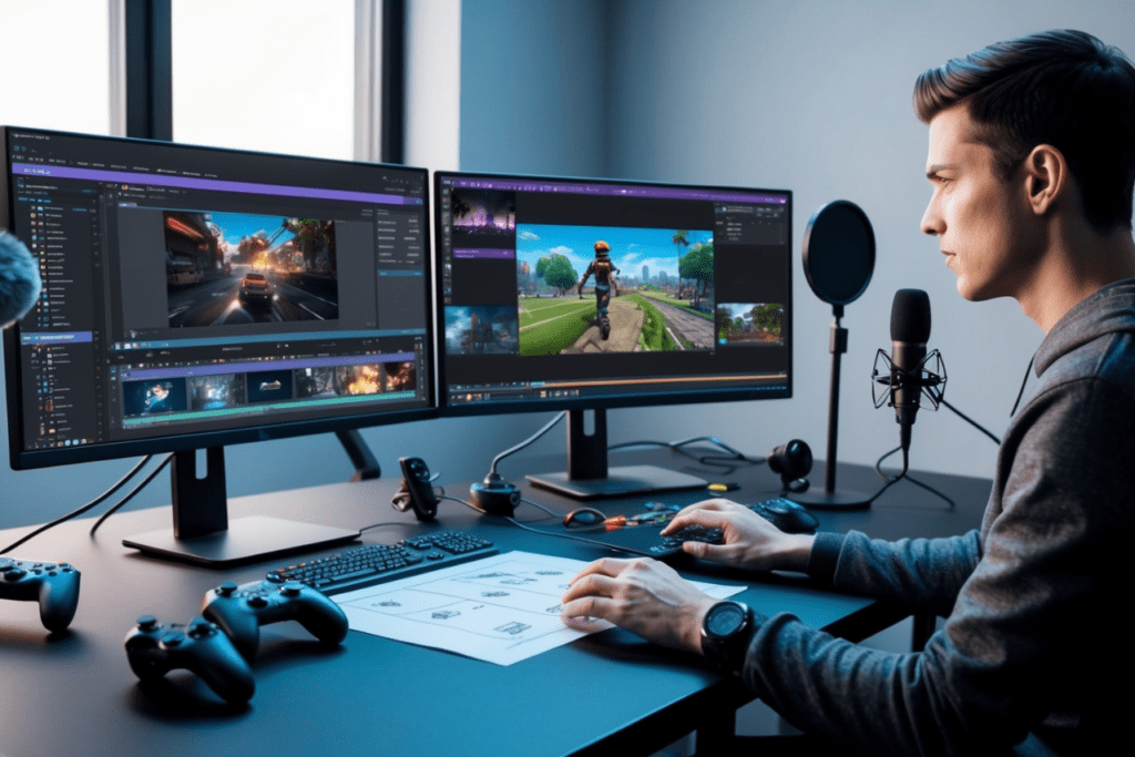 16 Ways To Make Money Gaming In 2026 Up To 500 Day Teenager Creating Video Game Tutorials 1024x683 