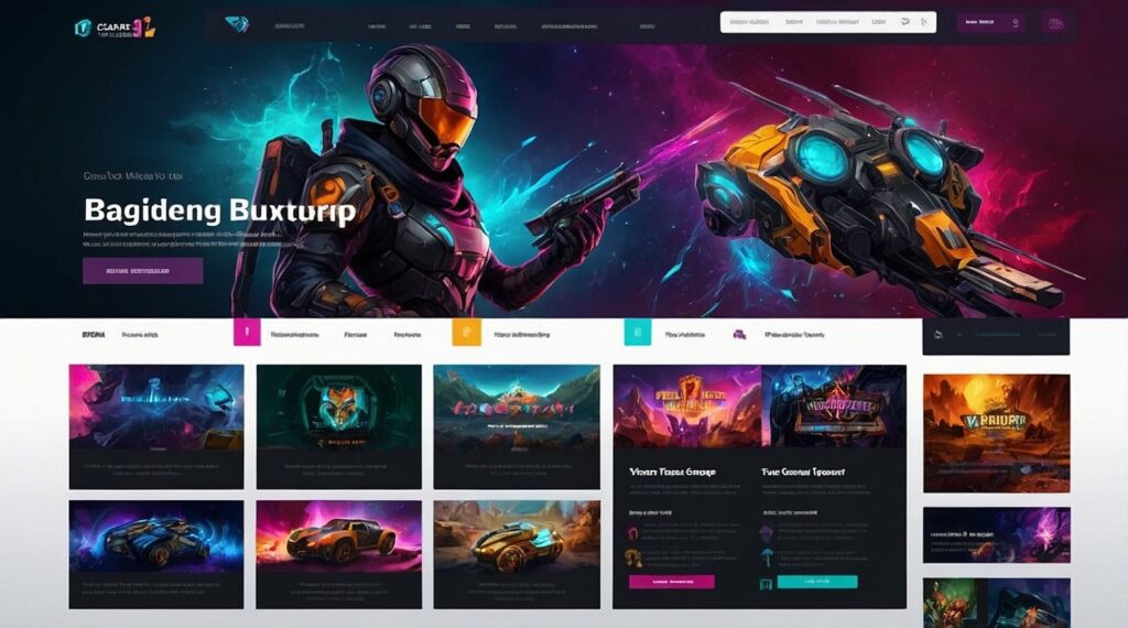 How To Make A Gaming Website In 5 Steps Monetize It Designing A Gaming Website 1024x570 