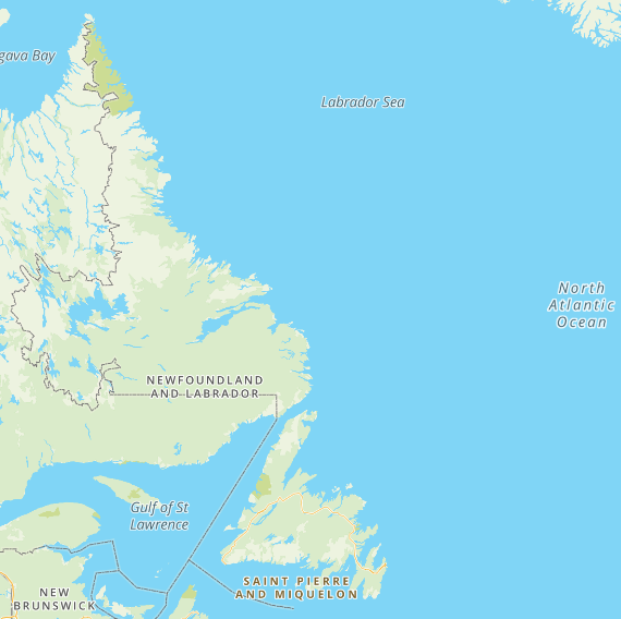 Map Canada Political Map And Labrador Map 
