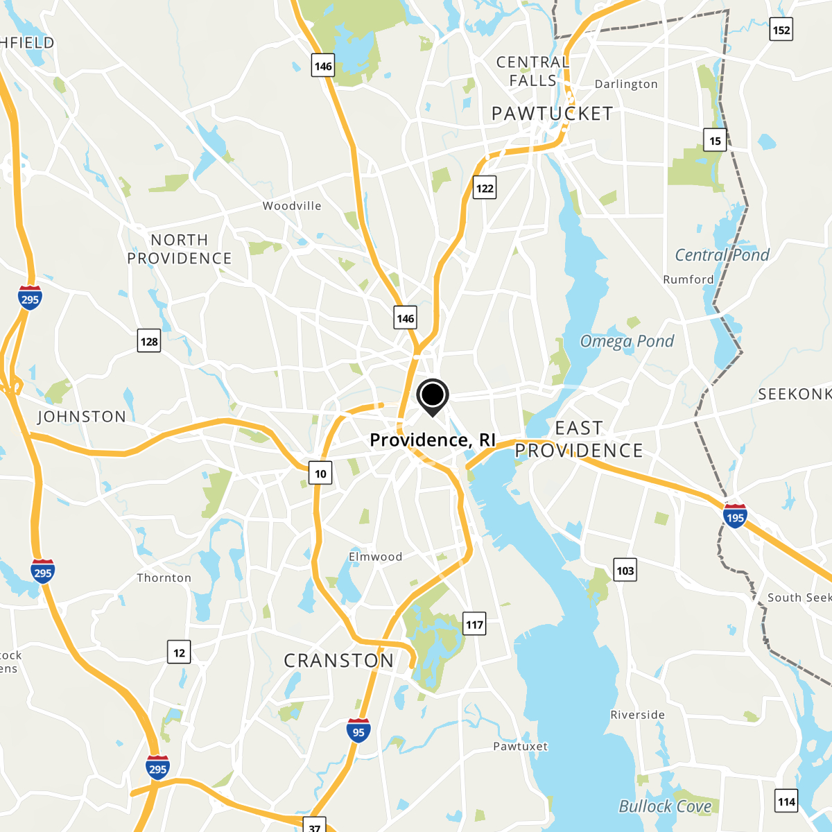 Providence RI Map Directions Mapquest.