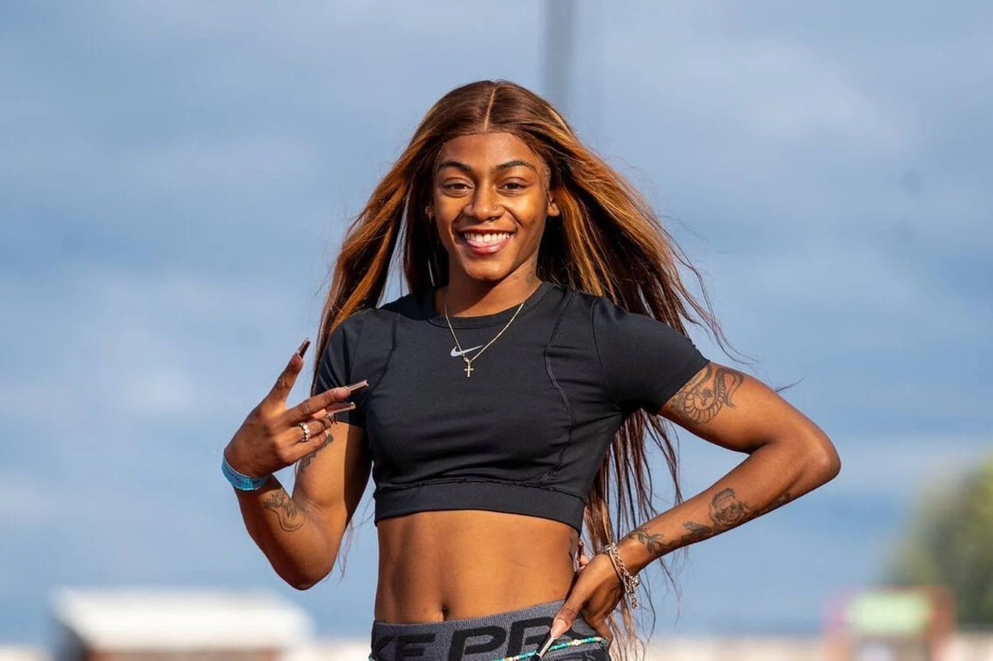 images Florence Griffith Joyner Sha'carri Richardson meet fast and furious sha carri