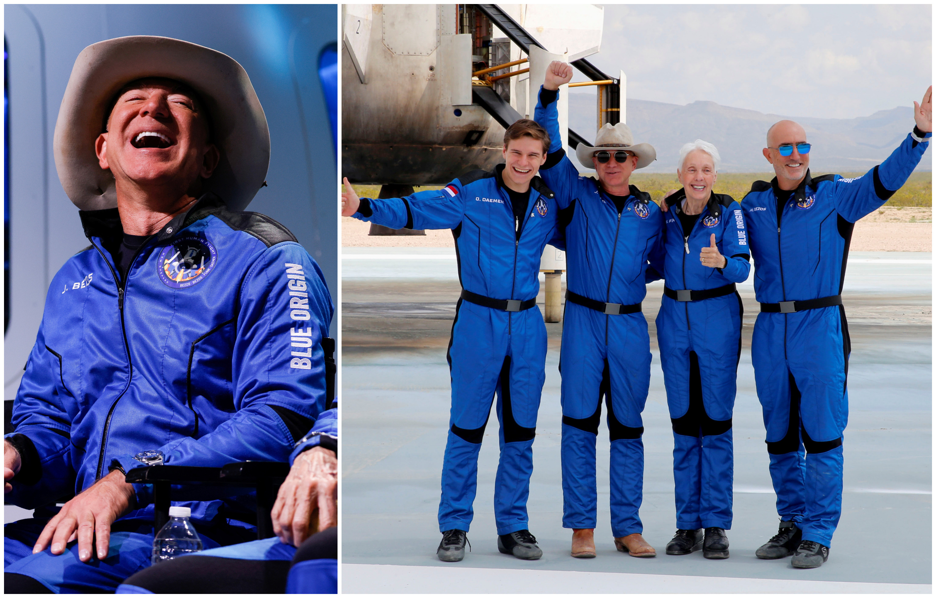 (cnn) captain kirk is headed to space. Jeff Bezos Blue Origins Space Trip Was Out Of This World Everything You Need To Know About The Retired Amazon Ceo S Ride On The World S First Unpiloted Suborbital Flight South