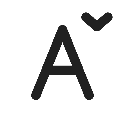 Increase Font Font Increase Decrease Font Decrease Icon Free Download - Colorful Design Collection - Retina Quality