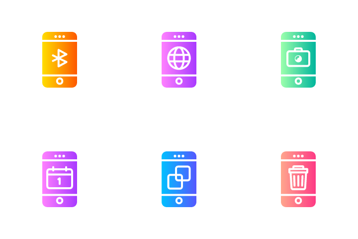 Android Apps Icon - 8K Abstract Illustrations for Desktop