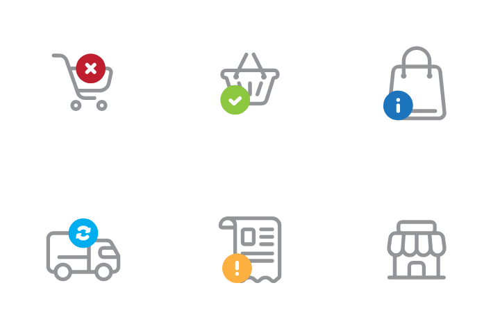 E Commerce Icon Pack - 8K City Photos for Desktop