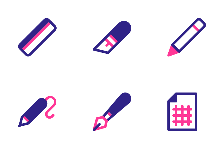 Design Tool View Icon - Elegant Geometric Art - Ultra HD