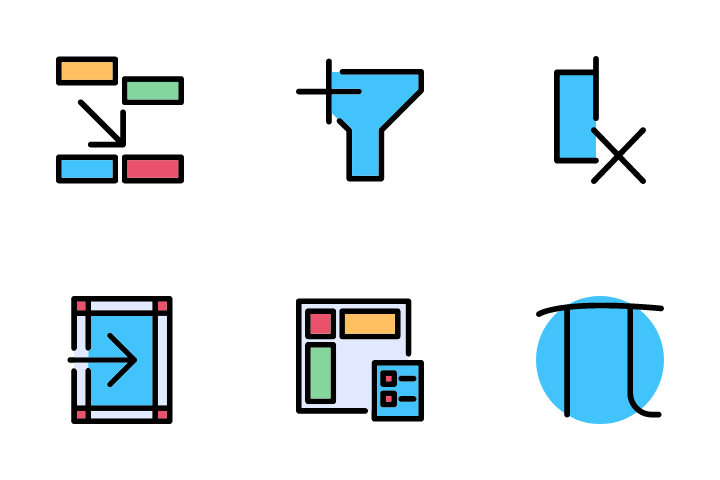 Creative User Interface 25 Outline Icon Pack Such As Plus Interface - Download Professional Colorful Wallpaper | 8K