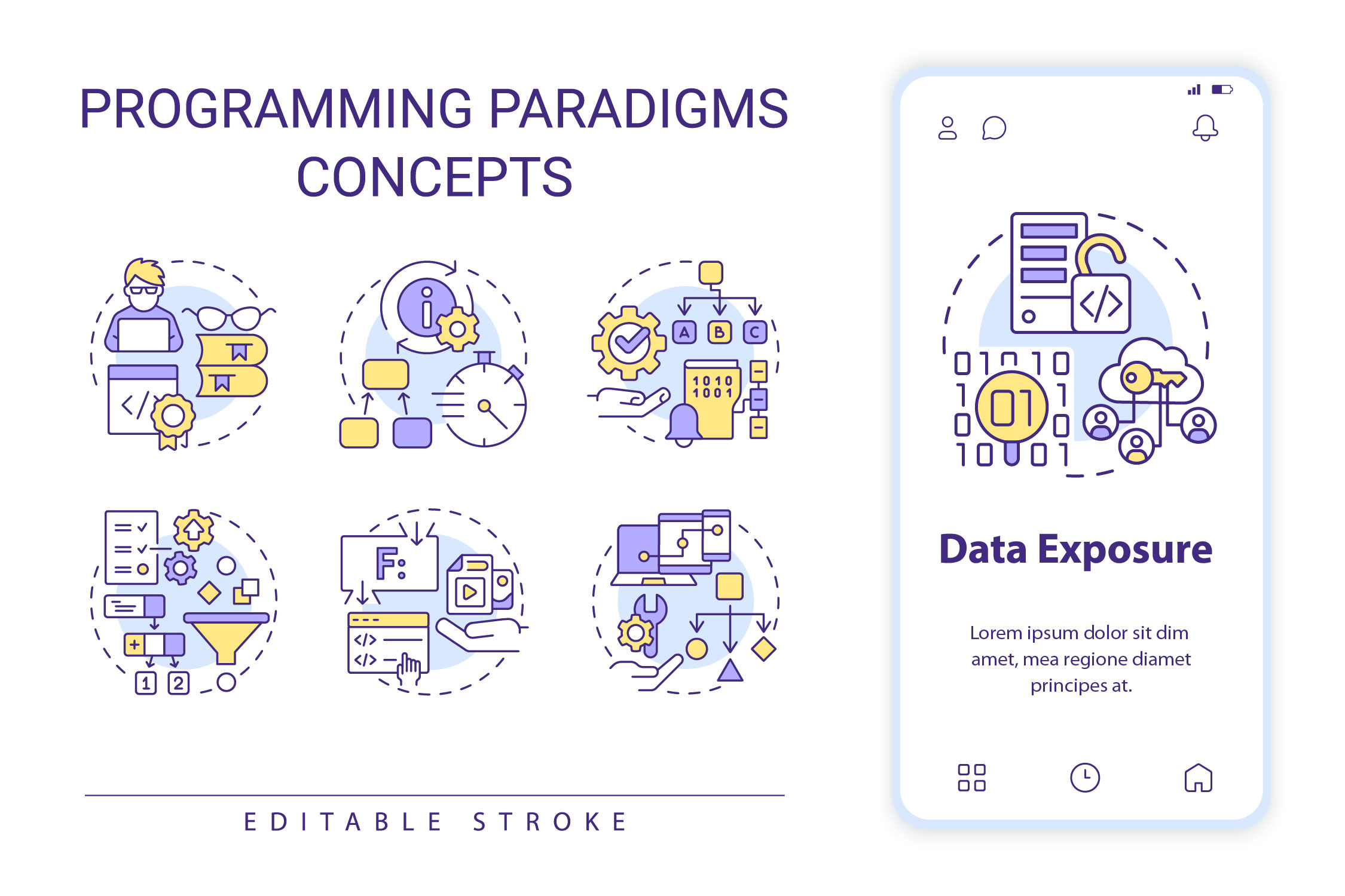 Programming Paradigms - Elegant Gradient Art - HD