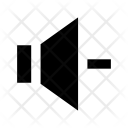 Decrease Volume Icon Download In Glyph Style - Ocean Wallpapers - Incredible High Resolution Collection