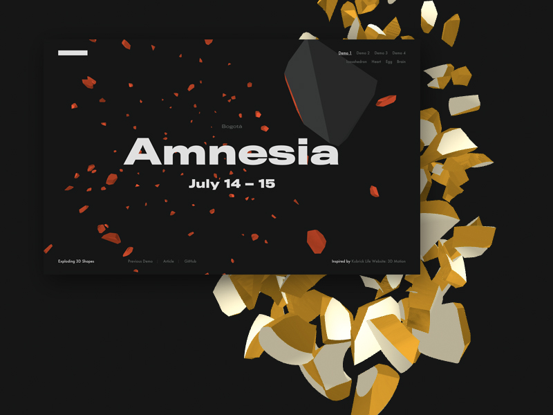 Mesmerizing 3d Exploding Cube Animation With Lights And Particles Three Js Showcaseshortsshort - Best Space Backgrounds in 4K