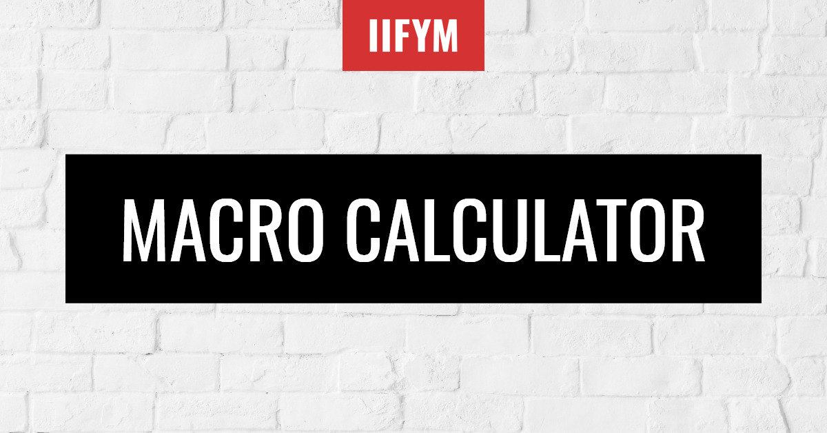 The most accurate macro calculator for fat loss