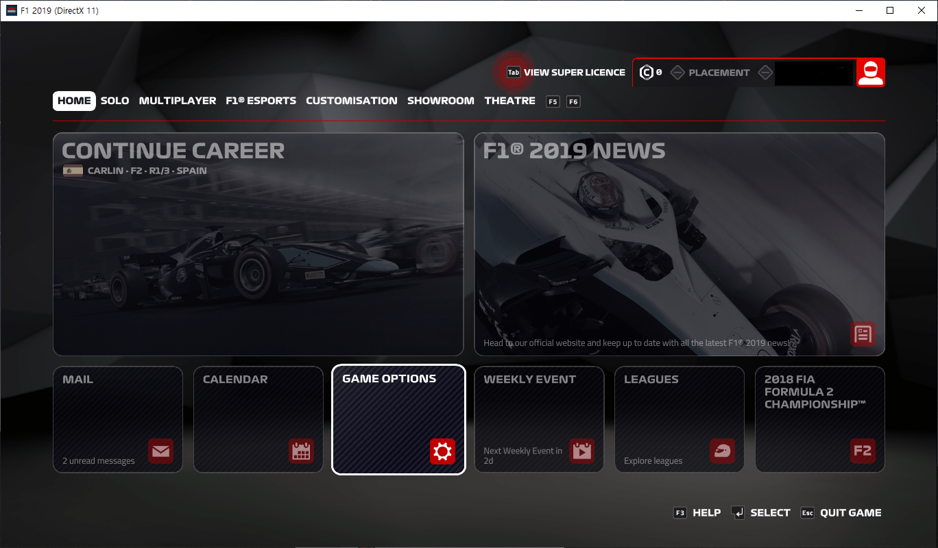 Pc Console F1 2019 Motionhouse
