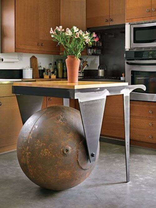 Repurposed / Reclaimed / Nontraditional Kitchen Island ...