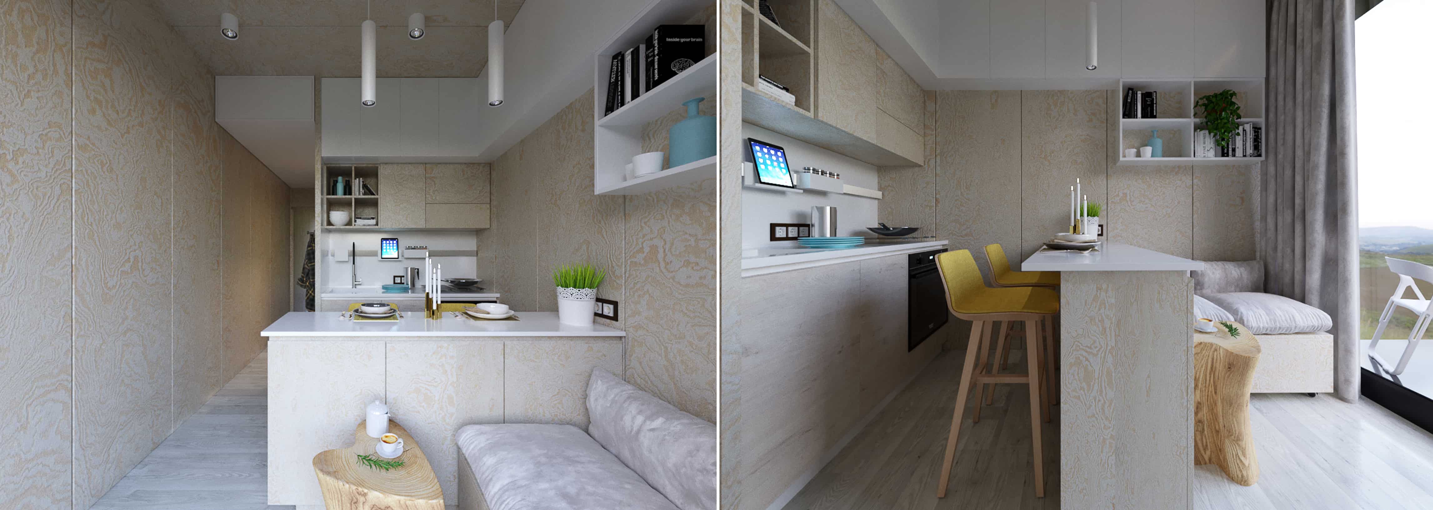 Tiny House Interior Designio - Best City Wallpapers in 8K